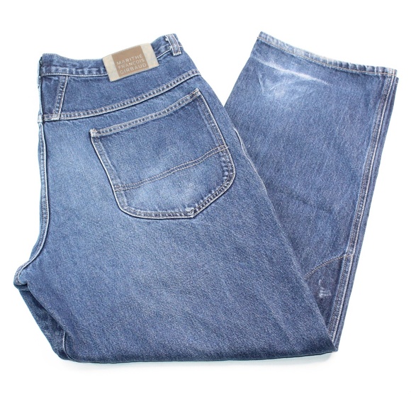 straight leg girbaud jeans